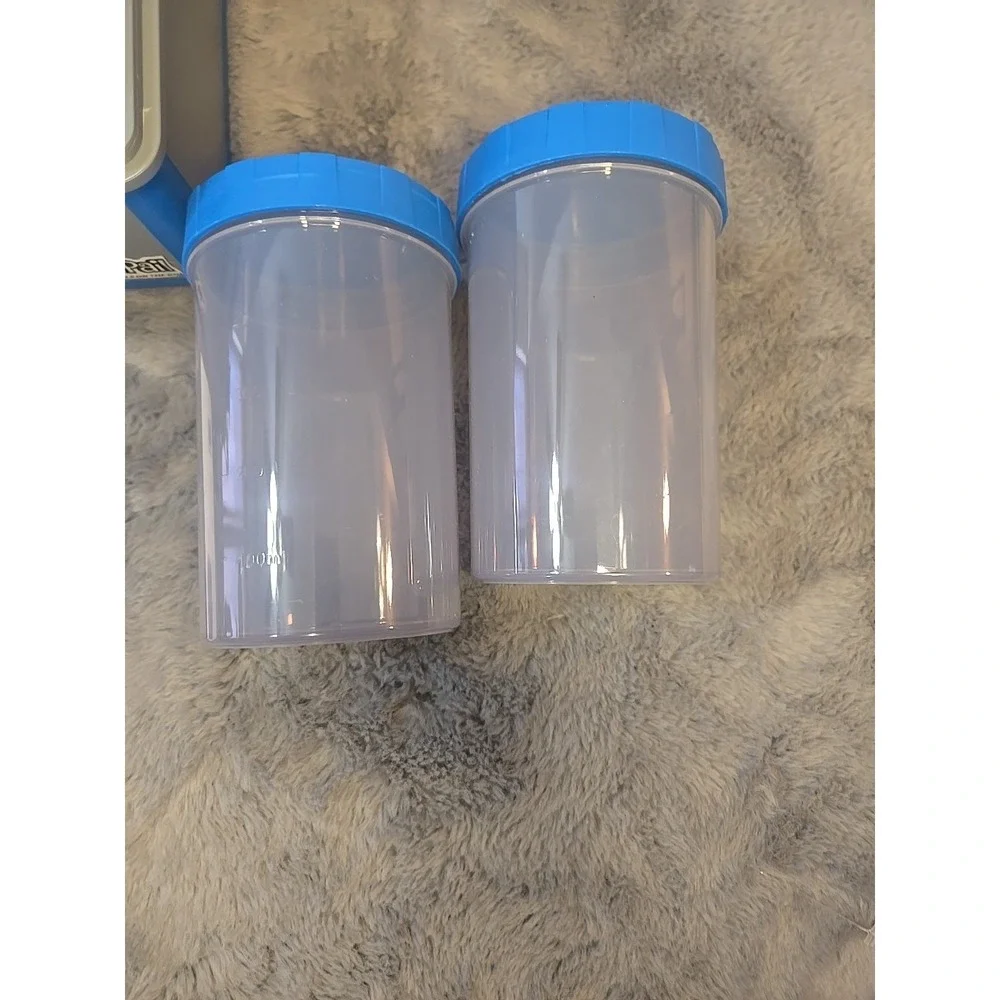NEW My Pet Pail Travel Dog Bowl Blue Storage Water Bottles‎ Leash Collar & Bags